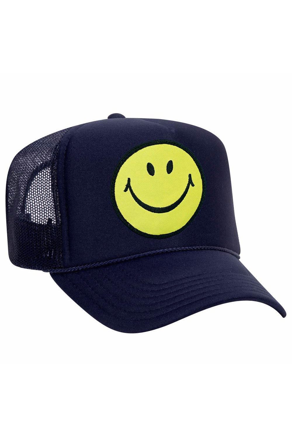 SMILEY VINTAGE TRUCKER HAT