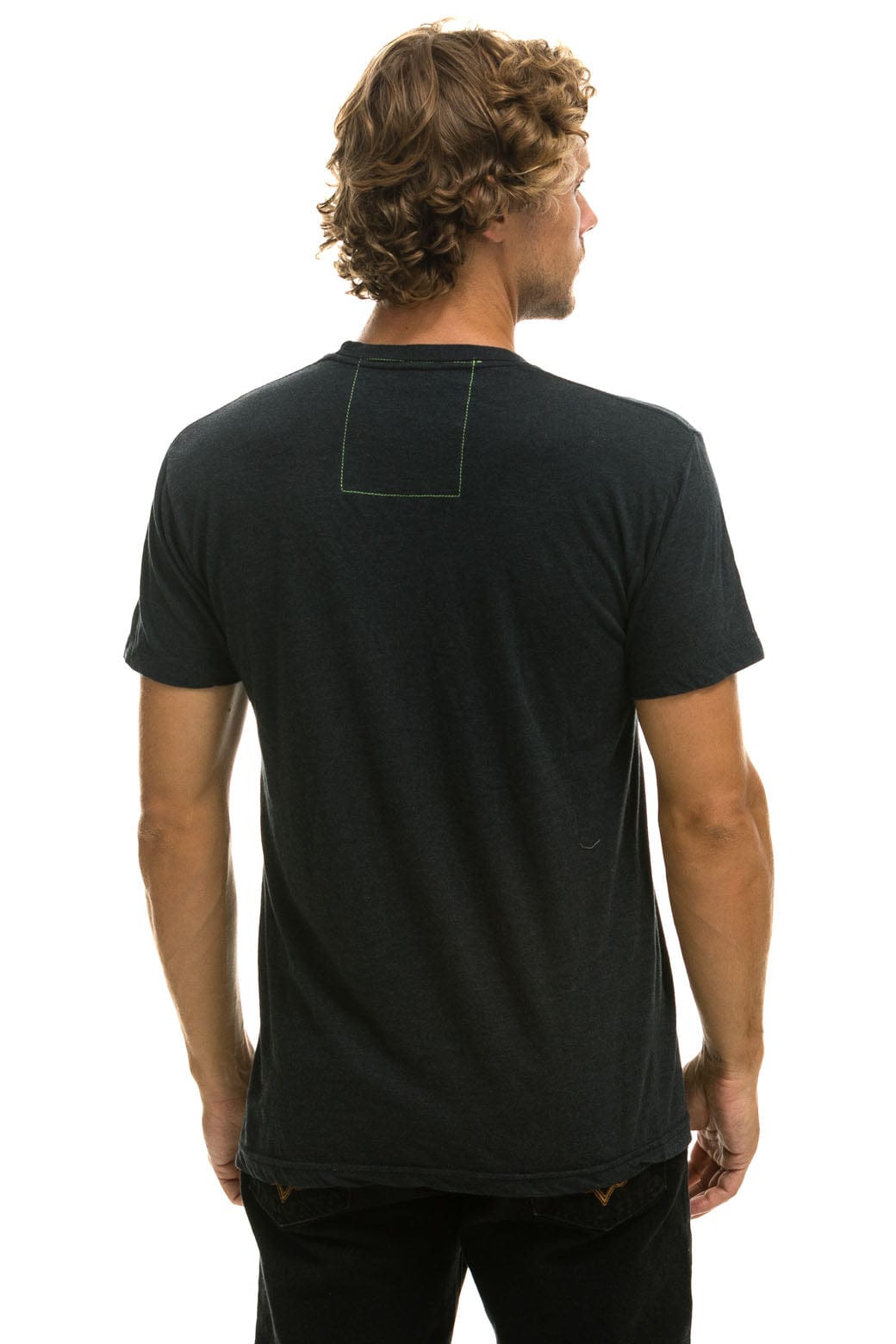 SURF NAKED TEE - CHARCOAL