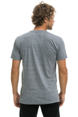SURF NAKED TEE - HEATHER GREY