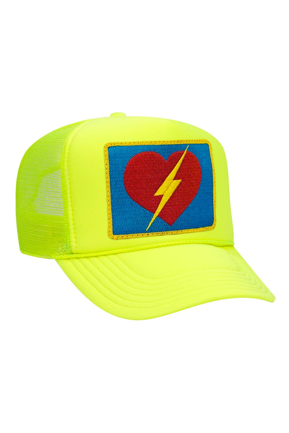 VINTAGE BOLT HEART TRUCKER HAT