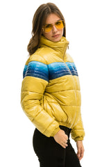 5 STRIPE APRES JACKET - GLOSSY KHAKI