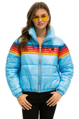 5 STRIPE APRES JACKET - GLOSSY SKY