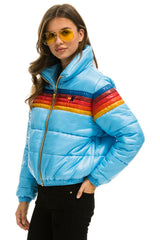 5 STRIPE APRES JACKET - GLOSSY SKY