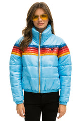 5 STRIPE APRES JACKET - GLOSSY SKY
