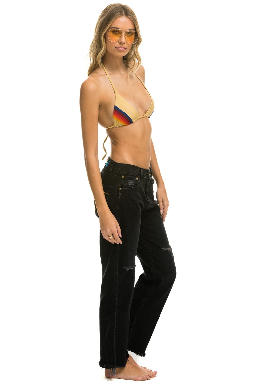 MID RISE RELAXED SURFER JEAN - VINTAGE BLACK