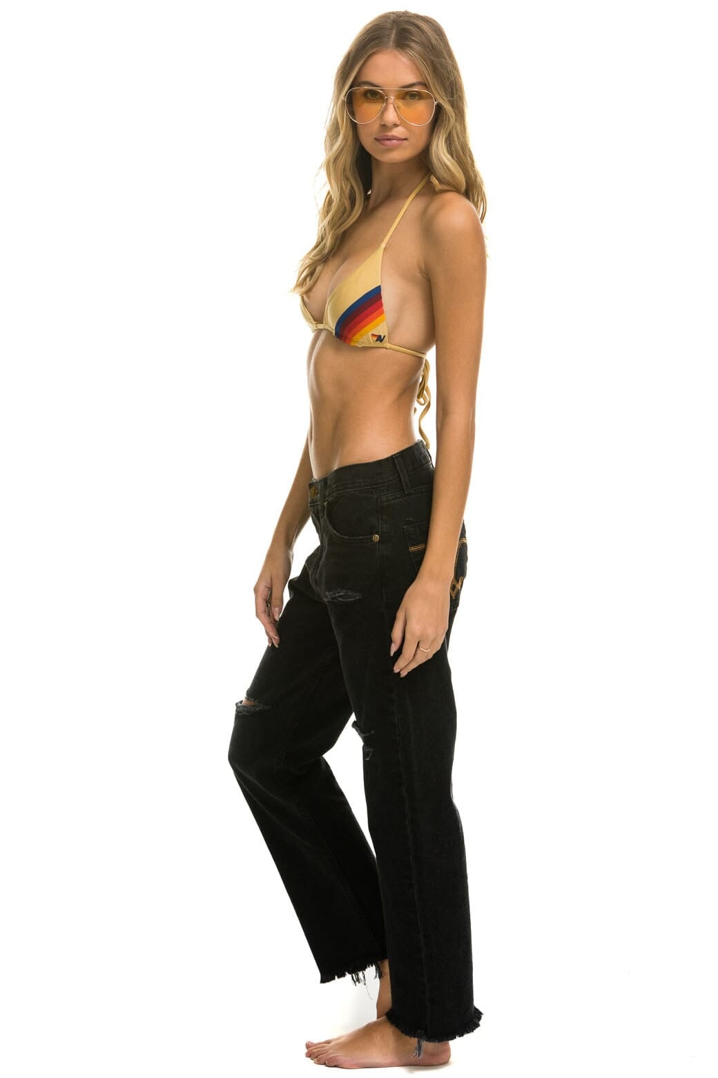 MID RISE RELAXED SURFER JEAN - VINTAGE BLACK